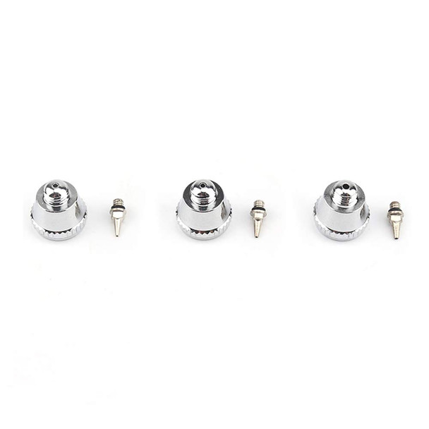 9Pcs Airbrush Nozzle Kit - 0.2mm 0.3mm 0.5mm Replacement Parts for Airbrush Spray Gun Accessories