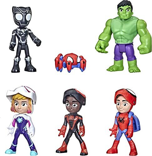 Hasbro Spidey And His Amazing Friends Marvel Hero Reveal Multipack With MaskFlip