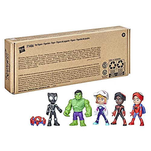 Hasbro Spidey And His Amazing Friends Marvel Hero Reveal Multipack With MaskFlip