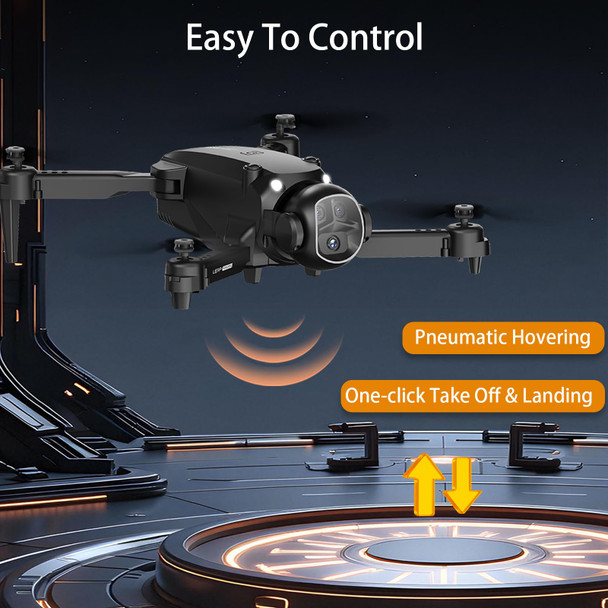 Lawfig Drone With Camera For Adults Beginners Fpv Foldable Rc Quadcopter Toys