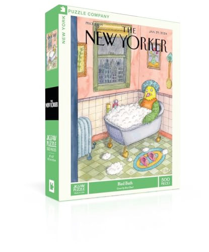 York Puzzle Company Yorker Bird Bath 500 Piece