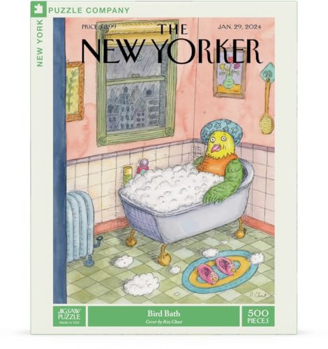 York Puzzle Company Yorker Bird Bath 500 Piece