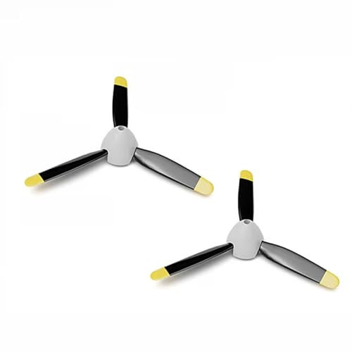 Jiafanrc 3Blade Propeller Set P7680505 For Volantexrc Rc Plane 7685 Spitfire Airplane 2Pcs