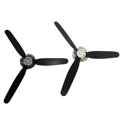 Jiafanrc 3Blade Propeller Set P7680505 For Volantexrc Rc Plane 7685 Spitfire Airplane 2Pcs