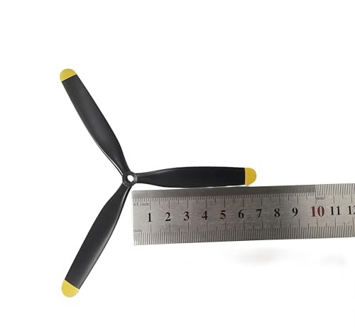Jiafanrc 3Blade Propeller Set P7680505 For Volantexrc Rc Plane 7685 Spitfire Airplane 2Pcs