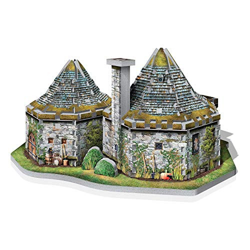 Wrebbit 3D Puzzle Harry Potter Hagrid's Hut Puzzle Real Jigsaw Puzzle For Adults And 270 Pieces