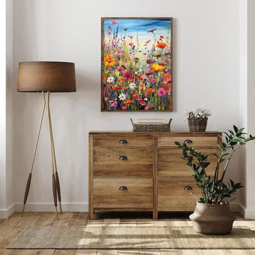 Lzlhde Puzzles For Adults Flowers Puzzle For Adults Jigsaw Puzzles With Letters 27.5 1000 Pieces