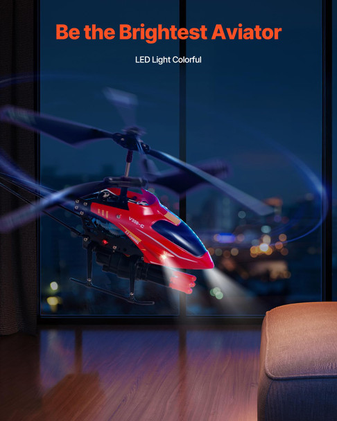 Vevor Rc Helicopter 2.4Ghz Flying Remote Control Helicopter With Shooting Mode 3.5