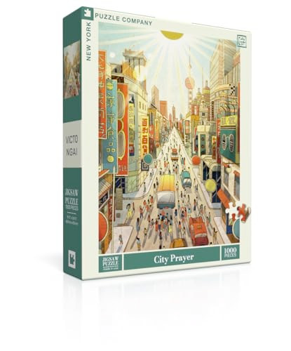 York Puzzle Company Victo Ngai City Prayer 1000 Piece
