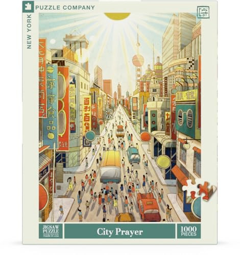 York Puzzle Company Victo Ngai City Prayer 1000 Piece