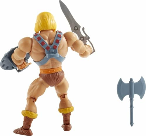 Masters Of The Universe Origins Action Figure HeMan 1980S Motu Tv Hero Toy Detailed Design 5.5 Inch