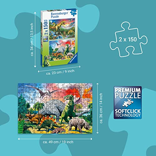 Ravensburger Dinosaurs 150 Piece 2 Pack