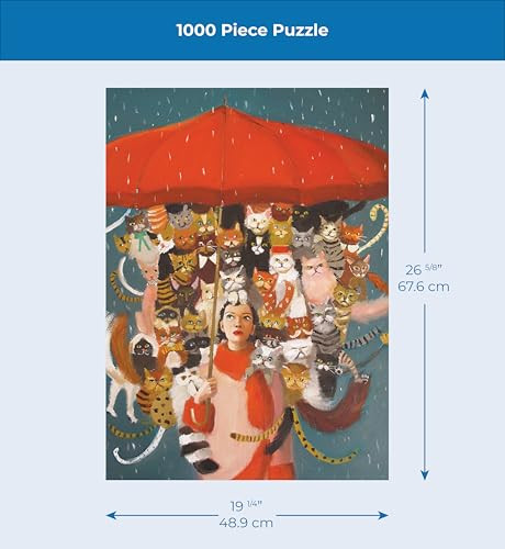 York Puzzle Company Janet Hill The Cat Countess 1000 Piece