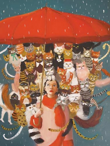 York Puzzle Company Janet Hill The Cat Countess 1000 Piece