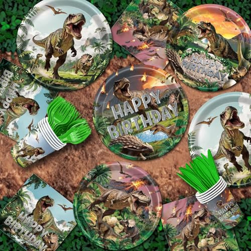 Lhfyaci Dinosaur Birthday Decorations