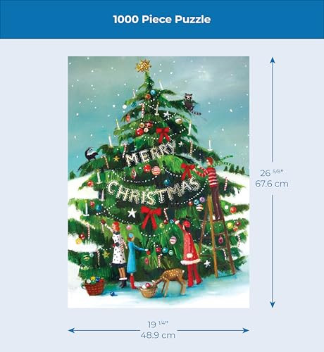 York Puzzle Company Janet Hill The Peppermint Family 1000 Piece