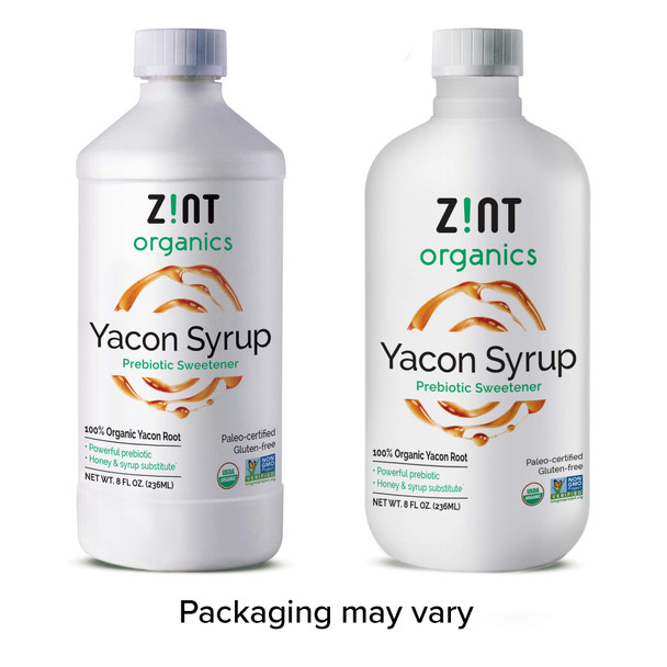 Zint Organic Yacon Syrup 8 Fl Oz 2 Pack