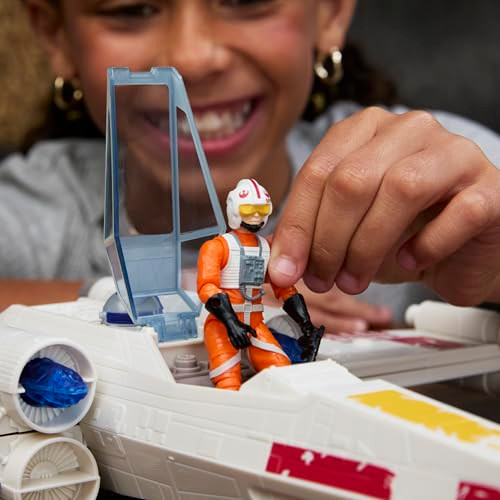 Star Wars Epic World Of Action Luke Skywalker's Force Strike XWing 4Inch Scale