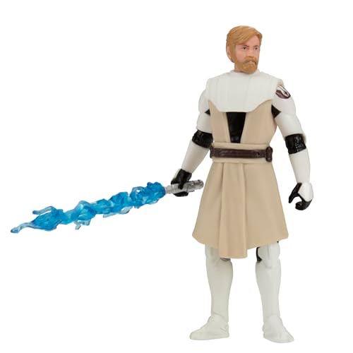 Star Wars Epic World Of Action ObiWan Kenobi Action Figure and Barc Speeder 10 Cm