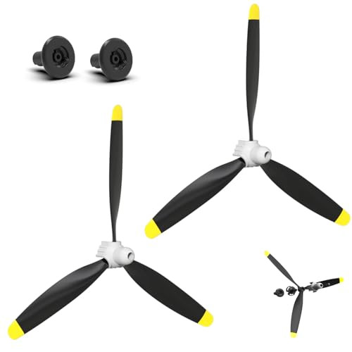 Jiafanrc 3Blade Propeller Full Set P7610805 For Volantex Rc Plane Compatible With 2 Sets