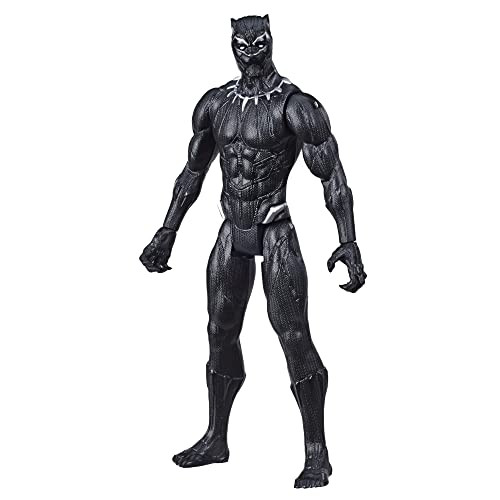 Hasbro Marvel Avengers Titan Hero Series 12 Black Panther Action Figure Black