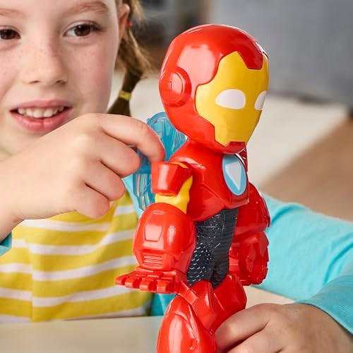 Marvel Iron Man And His Awesome Friends Marvel Supersized Iron Man Action 22.8 Cm