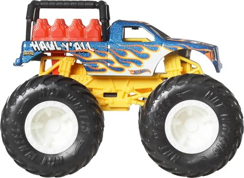 Hot Wheels Monster Trucks 1:64 Scale Monster Trucks Toy Trucks Set Of 4 Set Of 4