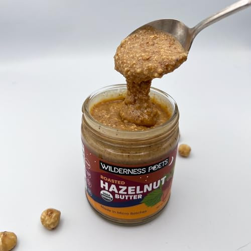 Wilderness Poets Organic Roasted Hazelnut Butter 8 Ounce