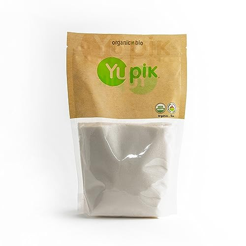 Yupik Organic Granulated Erythritol With Monk Fruit Natural Sweetener Sugar Substitute DiabeticFriendly 1.1 Lb