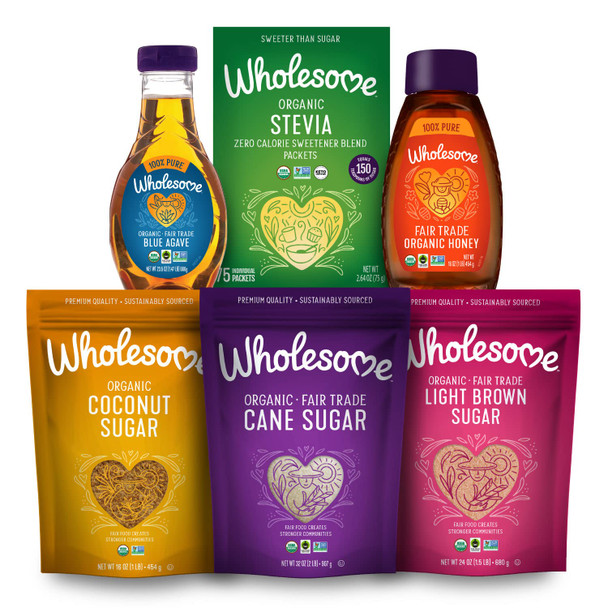 Wholesome Organic Honey 100% Pure Fair Trade NonGmo . Squeeze Bottle (Pack 16 Oz Pack Of 2