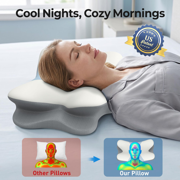 Ropu Cervical Neck Pillow