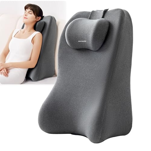 Xiaomubiao Reading Pillow Lumbar Support Pillow For Couch Sofa Bed Support Bed Gray