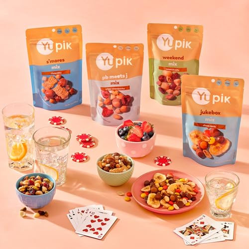 Yupik Pb Meets J Mix Crunchy and Soft Snack Peanut Butter and 4.8 Oz