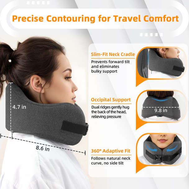 Nadachi Neck Pillow Airplane Travel Set