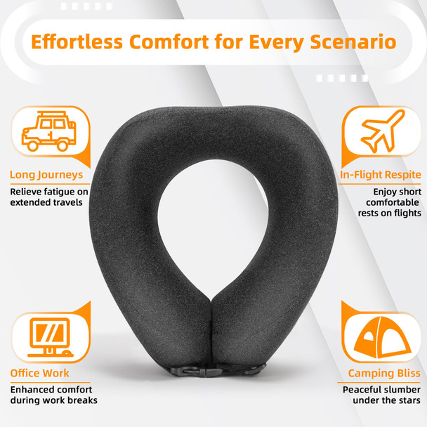 Nadachi Neck Pillow Airplane Travel Set