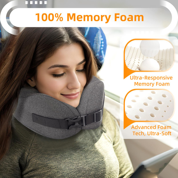 Nadachi Neck Pillow Airplane Travel Set