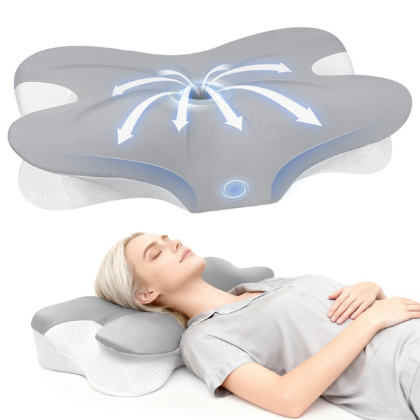 Bnxiang Cervical Neck Pillow For Neck Pain Relief and Sleeping Ergonomic Contour