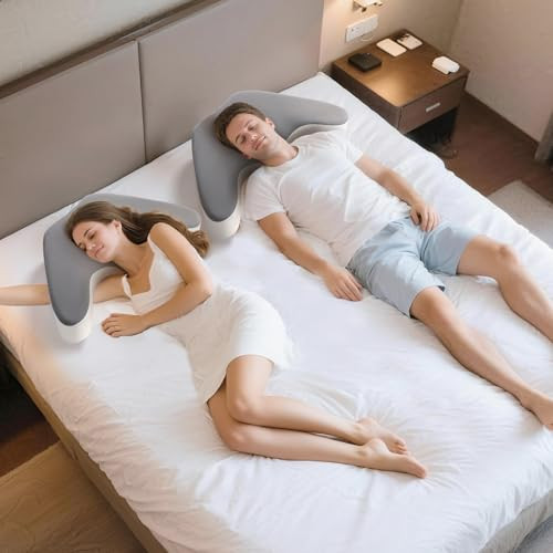 Lukyhonie Pillow With Arm Hole Side Sleeper Pillows For Shoulder Pain Relief