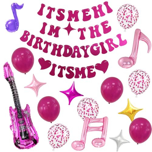 Zafete Pink Its Me Hi Im The Birthday Girl Its Me Banner Pink