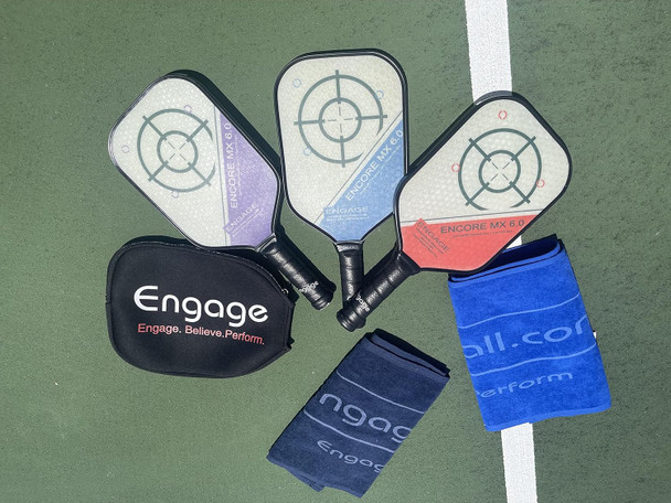 Engage Pickleball Encore EX Pickleball Paddle - Pickleball Paddles with Polymer Core - USAPA Approved Rackets – Made in USA