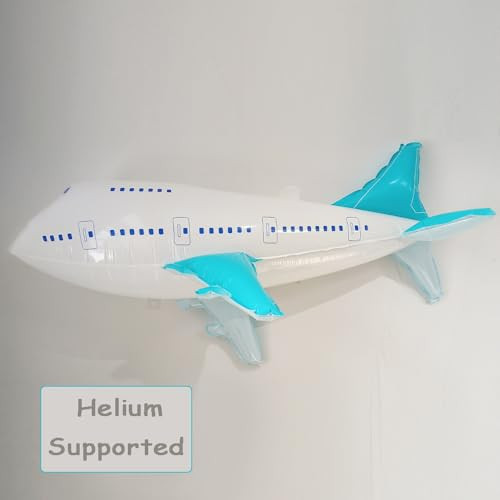 Zafete Airplane Balloons Inflatable Air Plane Balloon Travel Airforce Themed Balloons Decor