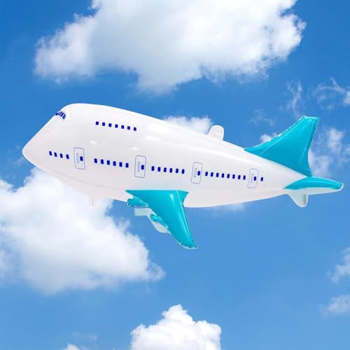 Zafete Airplane Balloons Inflatable Air Plane Balloon Travel Airforce Themed Balloons Decor