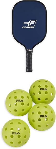 FILA Accessories Pickleball Paddles Graphite - Official Pickle Ball Rackets Lightweight Comfort Grip