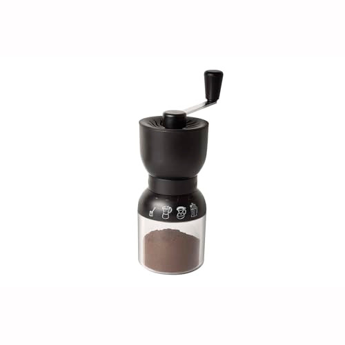 Aerolatte Precision Burr Coffee Grinder Glass With Ceramic Mechanism 1Cup Capacity