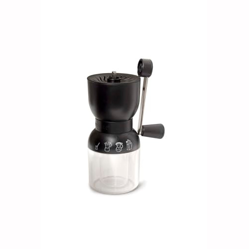 Aerolatte Precision Burr Coffee Grinder Glass With Ceramic Mechanism 1Cup Capacity