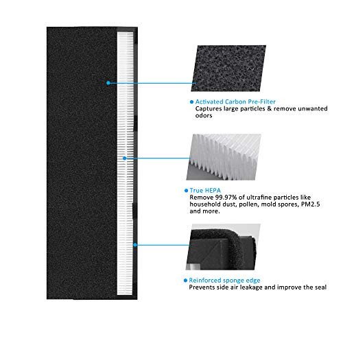Wocase True Hepa E Size FilterCompatible With Idylis FilGg125 and IapGg125Ac5250Pt