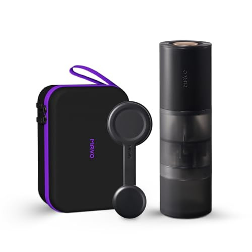 Mavo Aurora Portable Electric Coffee Grinder Rechargeable Burr Coffee Grinder 140 Precise