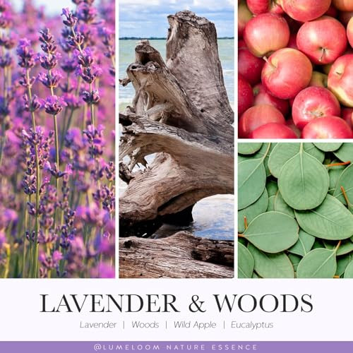 Lumeloom Birthday Gifts For Women Happy Birthday Candle Lavender Scented Soy Wax 9Oz