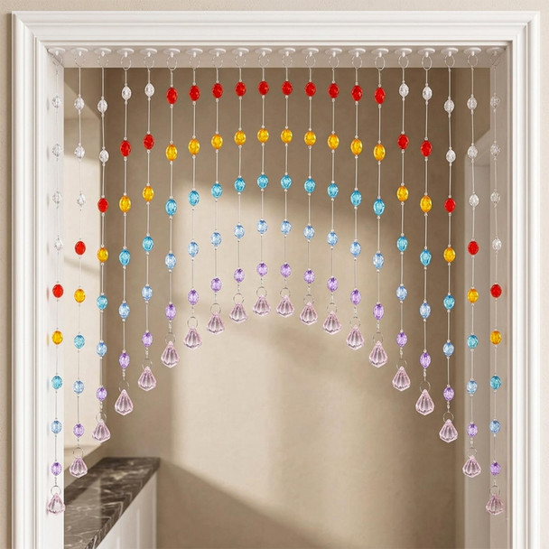 Canumer Crystal Beaded Curtain For Doorways