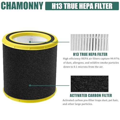 Chamonny Ac4700B Filter Flt4700 M Compatible With Germ Guardian Ac4700 Ac4700Bdlx 2Pack 4711W